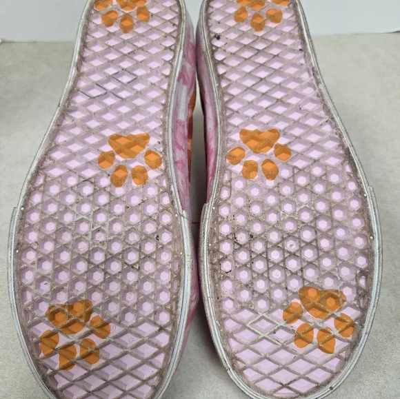 Vans "Collina Strada" SK8-Hi 38 DX Orange & Wht Hightop Sneaker Men's 9.5 Wms 11 - Picture 7 of 7